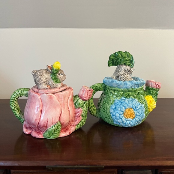 Pink Decorative Rabbit Teapot - Picture 3 of 7